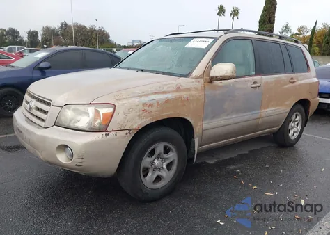 2004 Toyota Highlander from USA, damaged, VIN JTEDD21A640096923